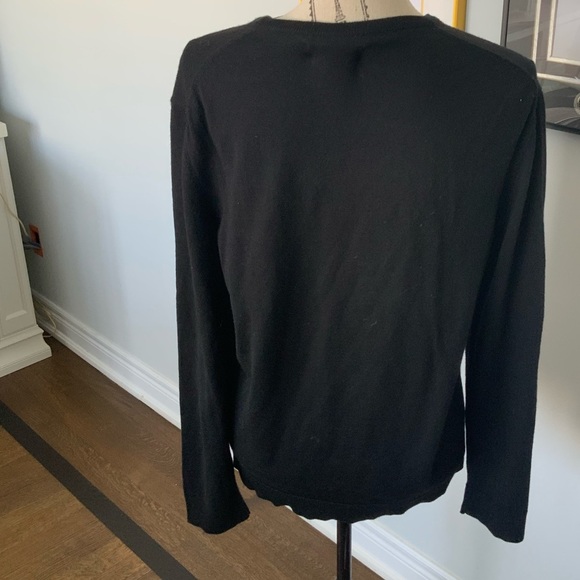 MEXX Metropolitan Black Pullover long sleeve Crew Neck Men’s Sweater Size Large - Picture 8 of 11